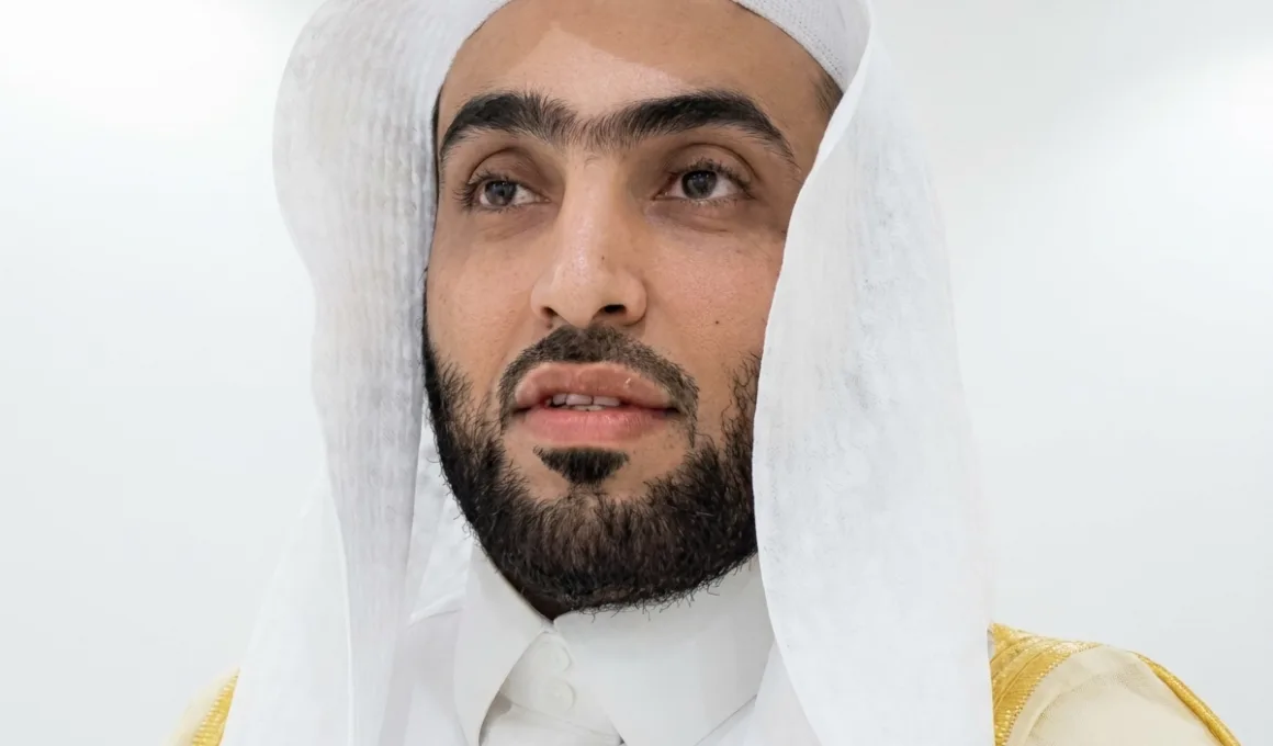 Saeed Aal Zuhayr muadhin of Masjid al Rajhi in Makkah
