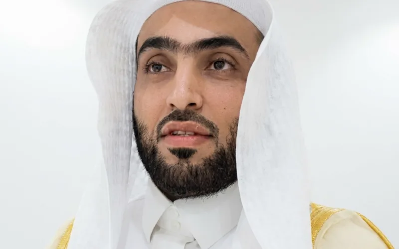 Saeed Aal Zuhayr muadhin of Masjid al Rajhi in Makkah