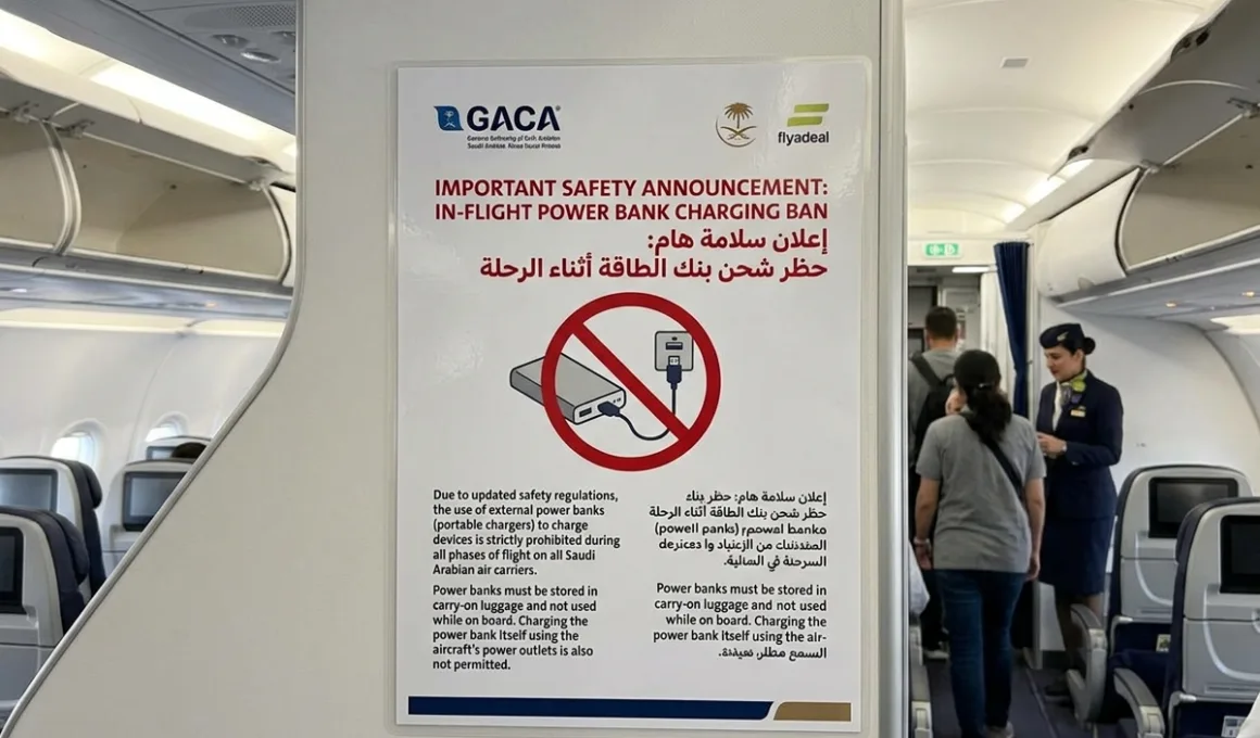 Saudi Arabia bans power bank 202605230209