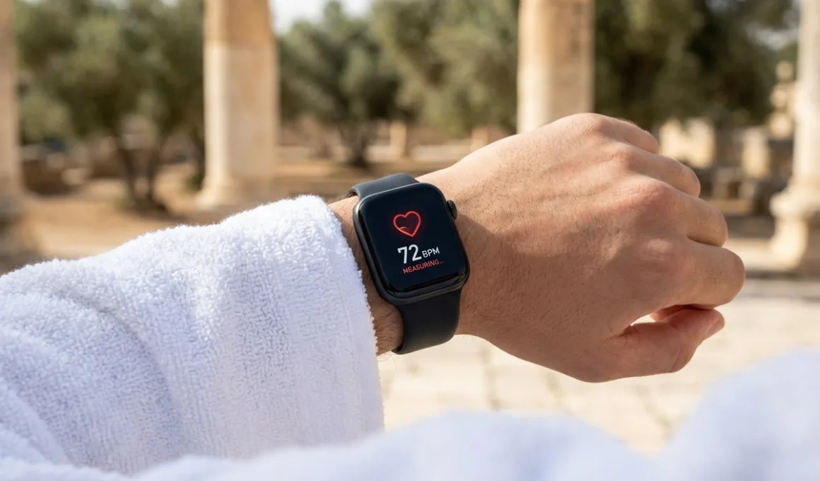 Watch taking heart rate BPM 202605211845
