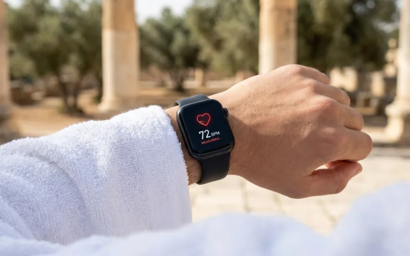 Watch taking heart rate BPM 202605211845