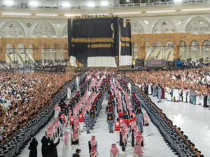 Kaaba Gets New Kiswa as Islamic Year 1448 Begins