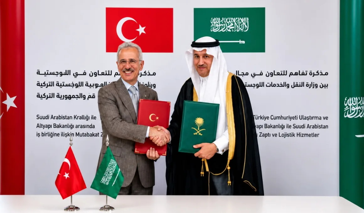Saudi Arabia and Turkey Sign Railway Deal