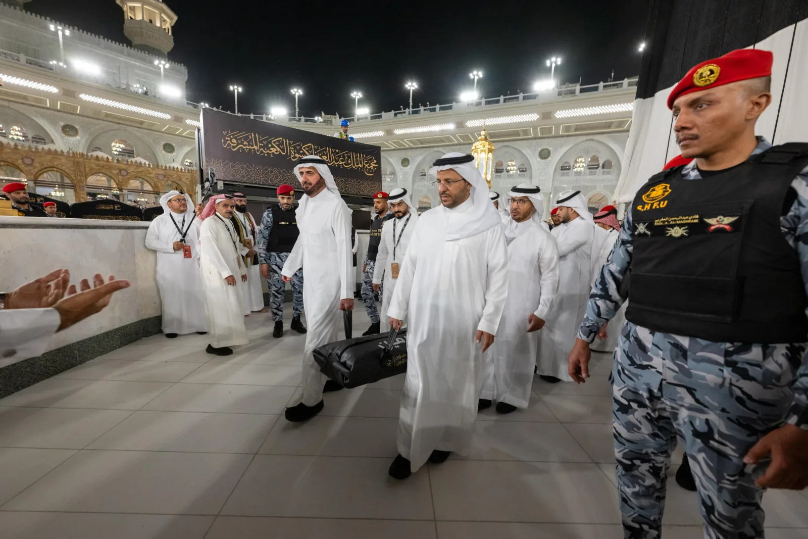 hajj minister kiswah mataf 2026