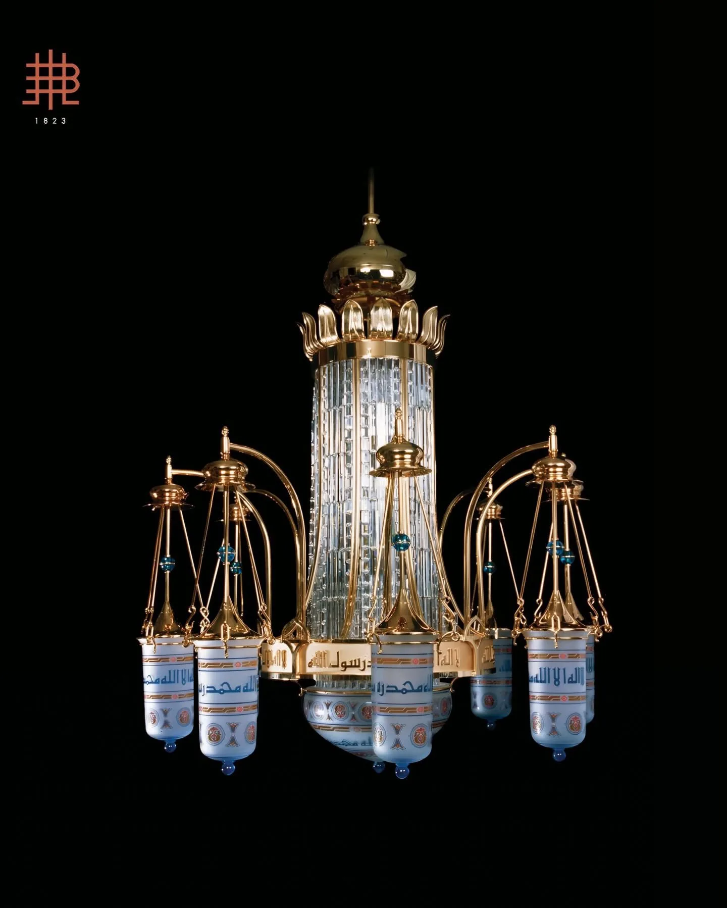 Chandeliers for Masjid an Nabawi Lobmeyr family 00002