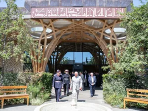 King Charles at Cambridge Central Mosque
