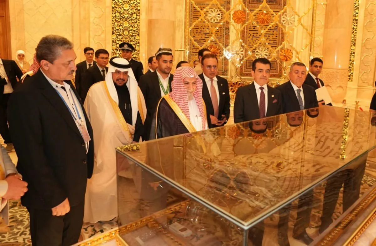 Sheikh Saleh bin Humaid Visits Islamic Civilisation Centre in Uzbekistan 1