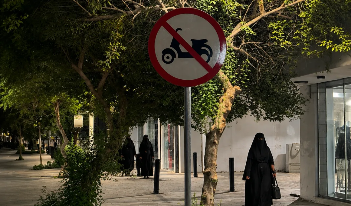 Madinah Bans Motorcycles on Quba Street