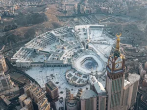 Rooftop of Masjid al Haram