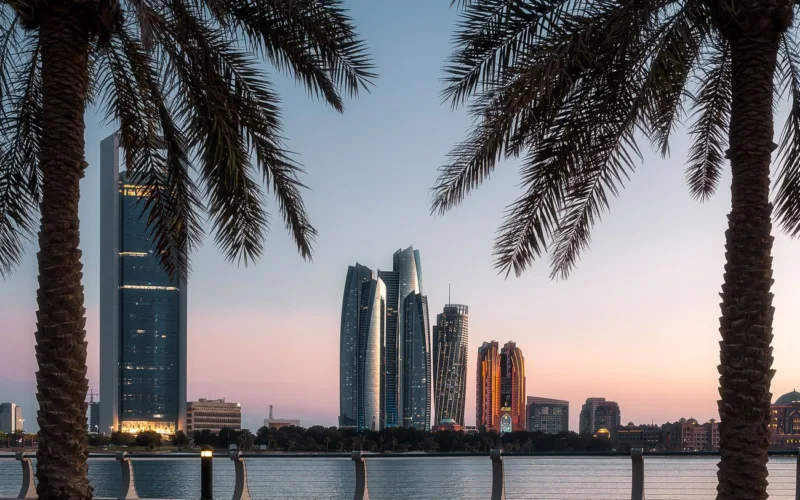 scenic view of the skyscrapers in the city