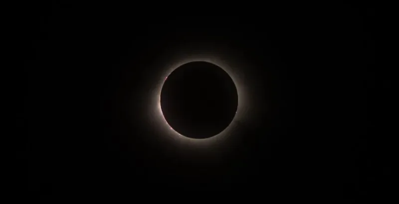 total eclipse of the sun
