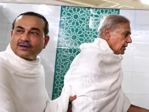 shahbaz sharif and asim munir entering kaaba 7 august 2026