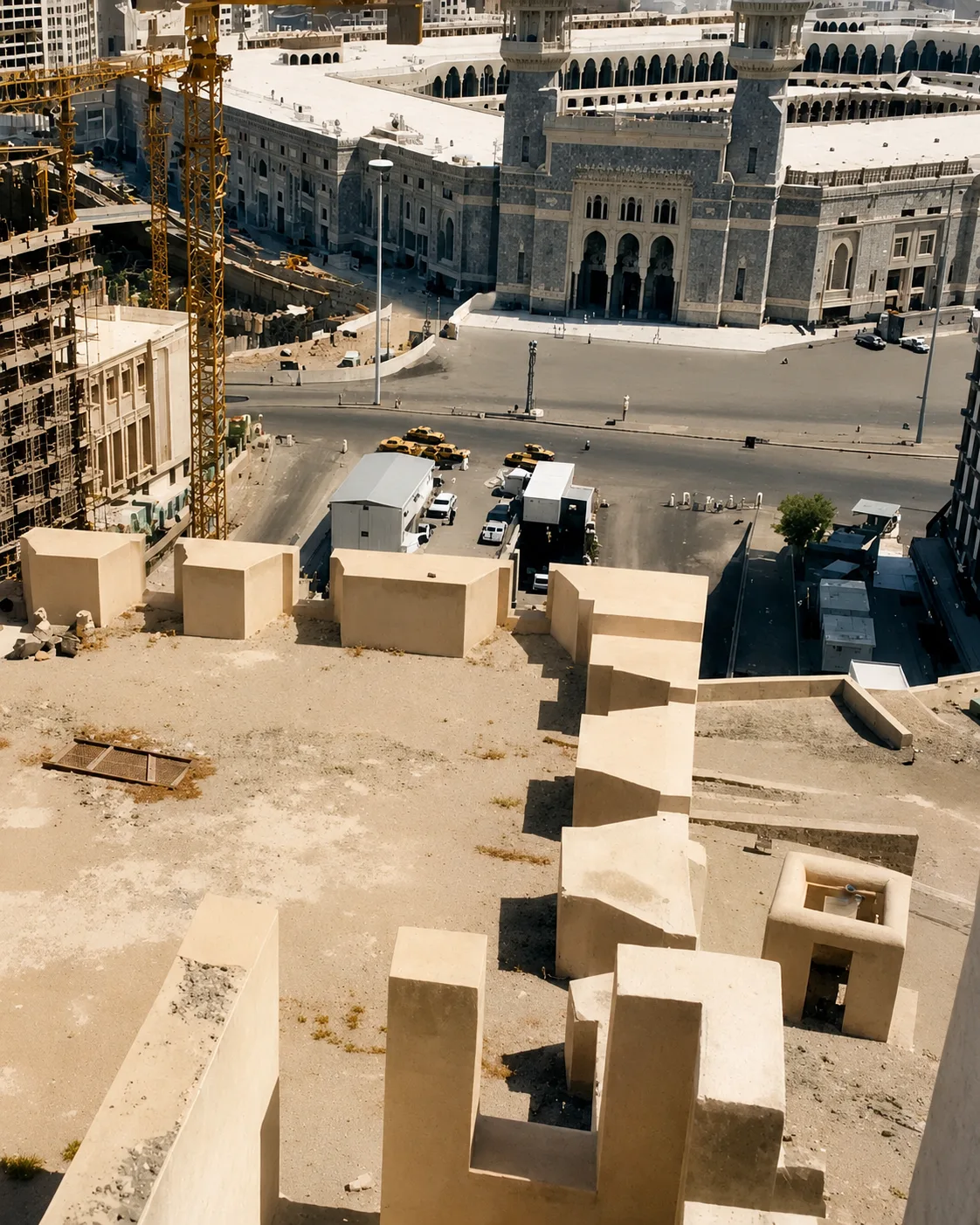 Ajyad Fortress in Makkah masjid al haram view