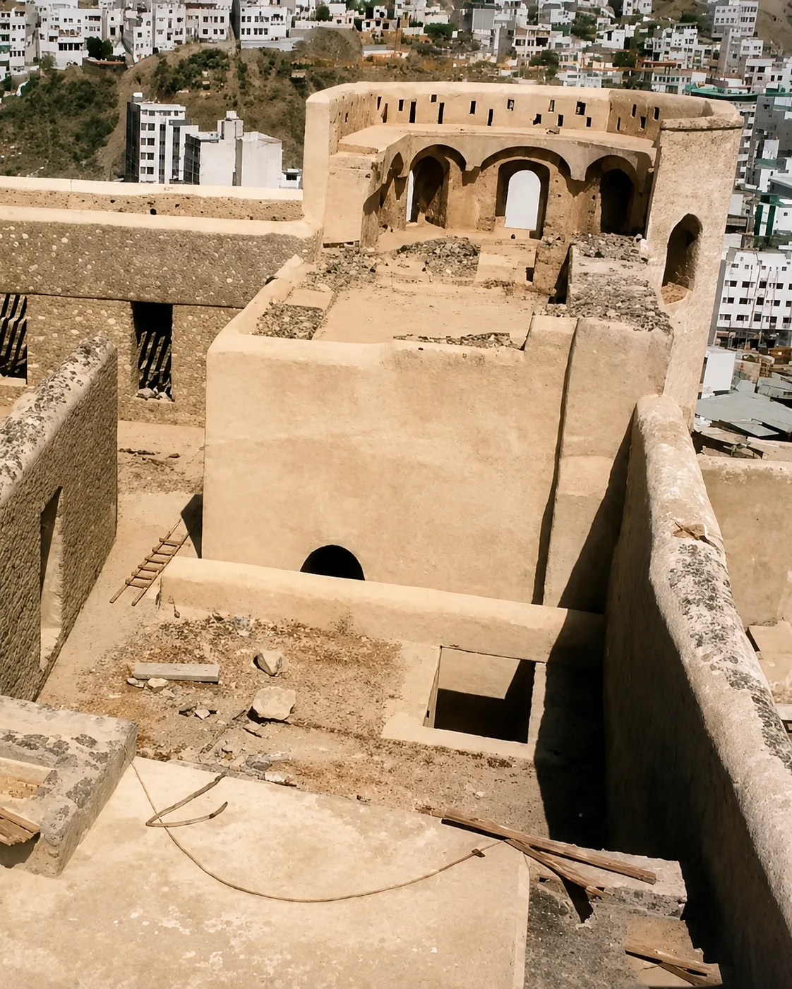 Ajyad Fortress in Makkah tower