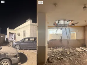 Houthi Strike Damages Mosque in Al Tuwal
