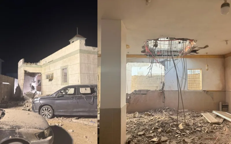 Houthi Strike Damages Mosque in Al Tuwal