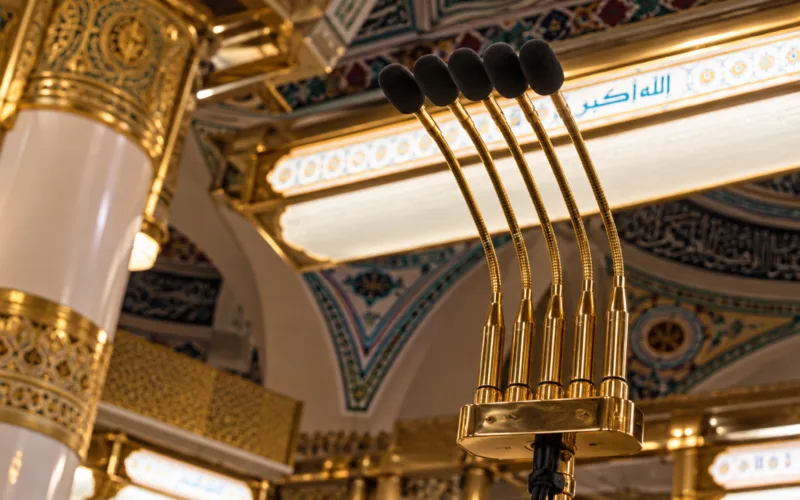 Microphones Used at Masjid an Nabawi in 2026