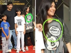 Arjun Bijlani Neha Swami T Shirt Insulting Islam IMAGE 3