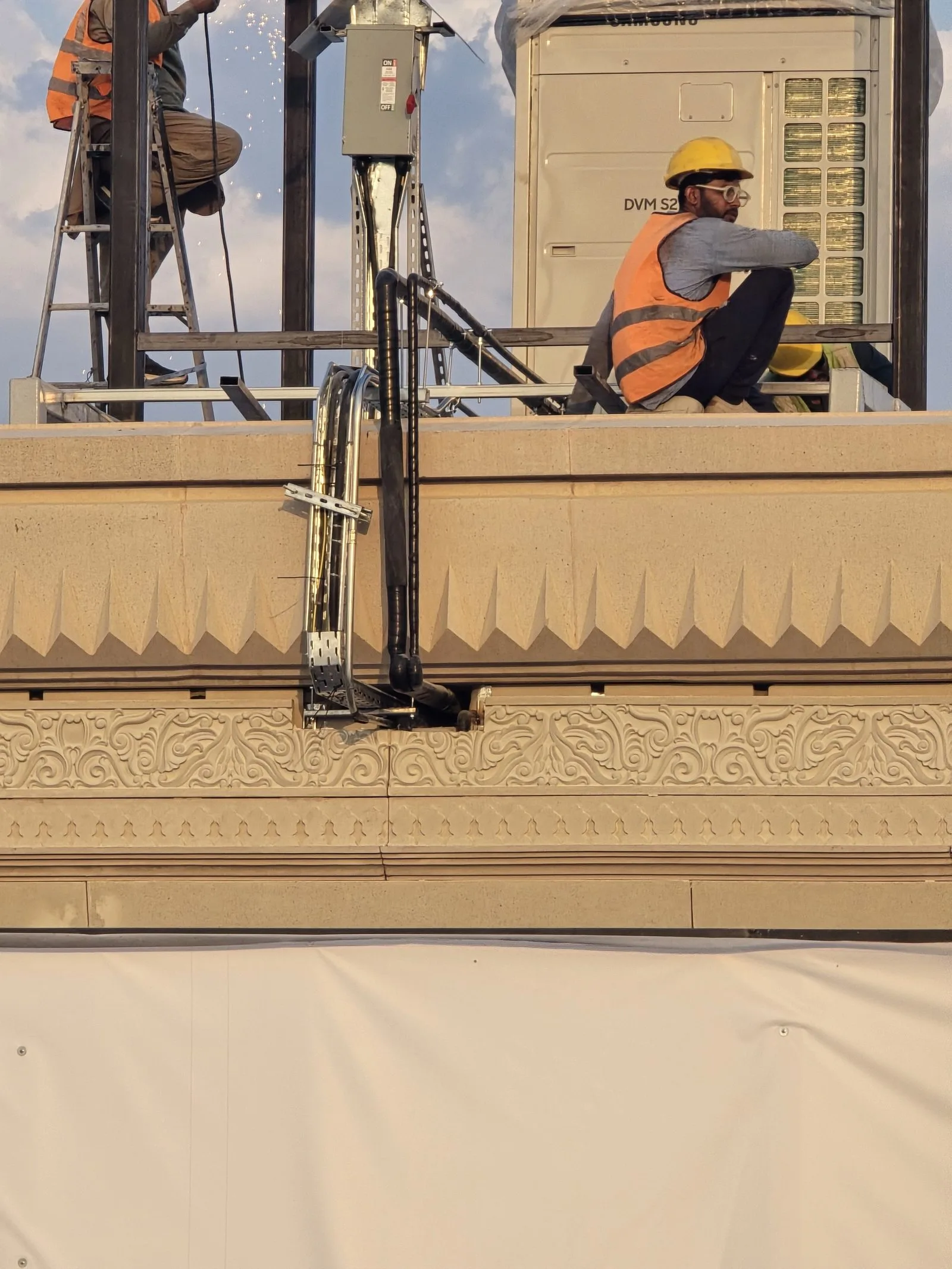 Itikaaf masjid an nabawi new facilities under construction IMG 3