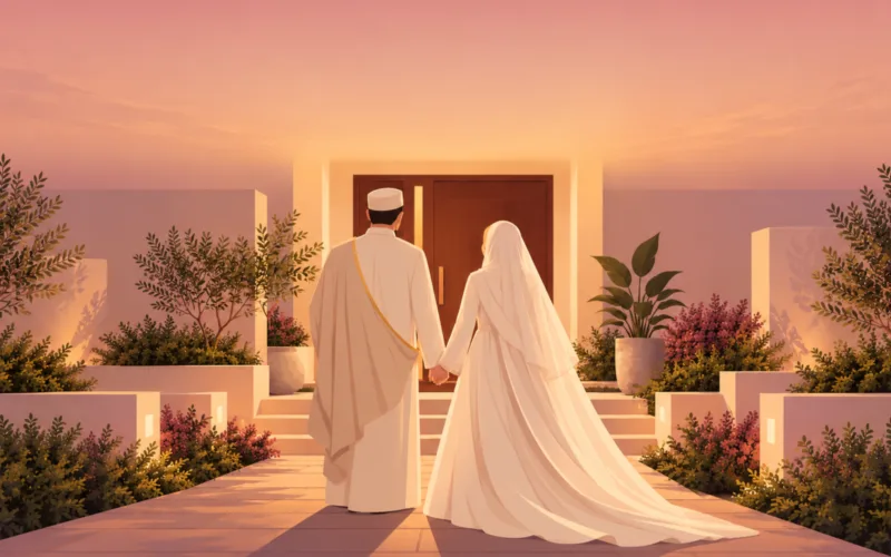 Newlywed Couple
