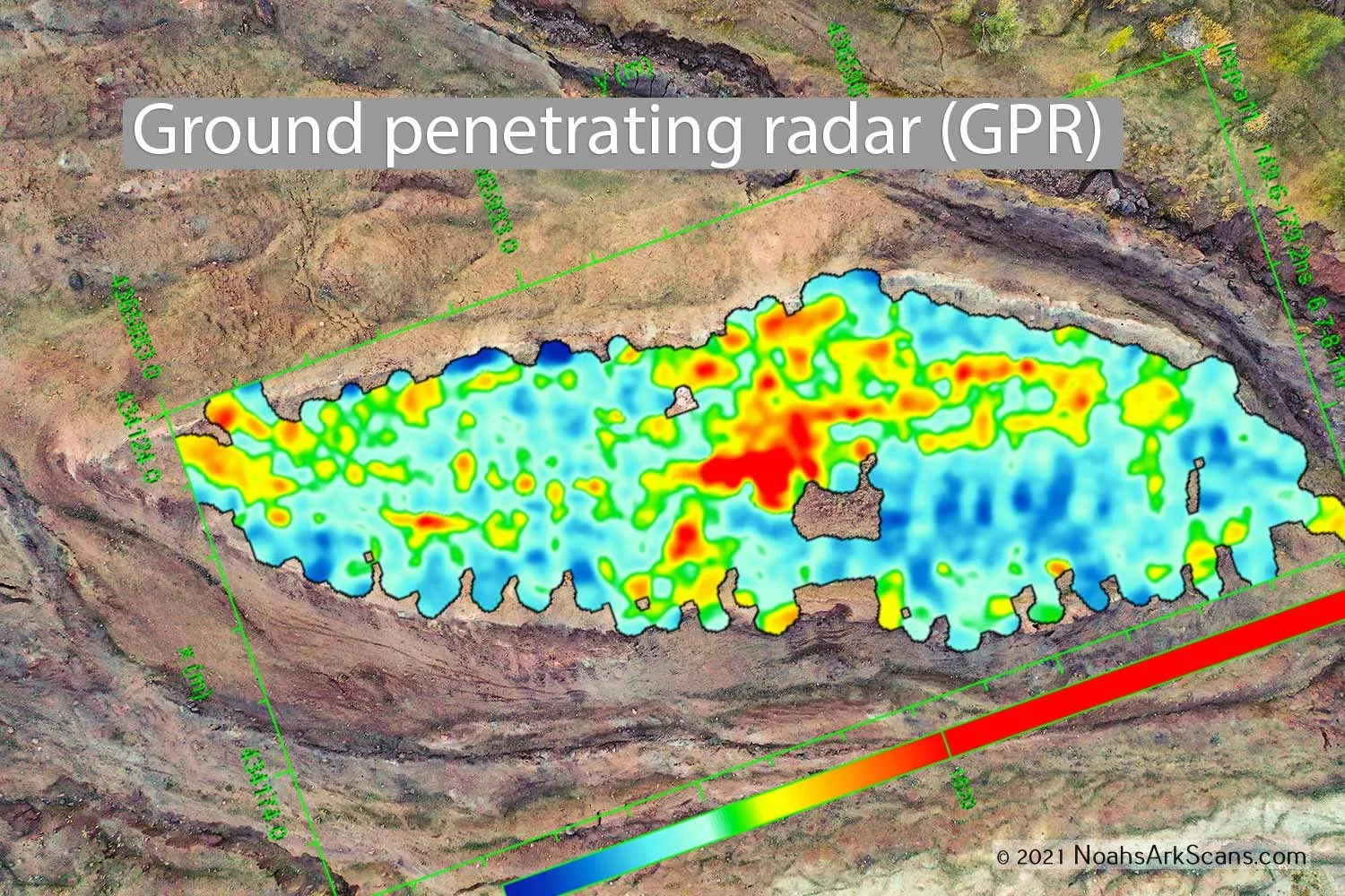 gpr scan noah ark turkey